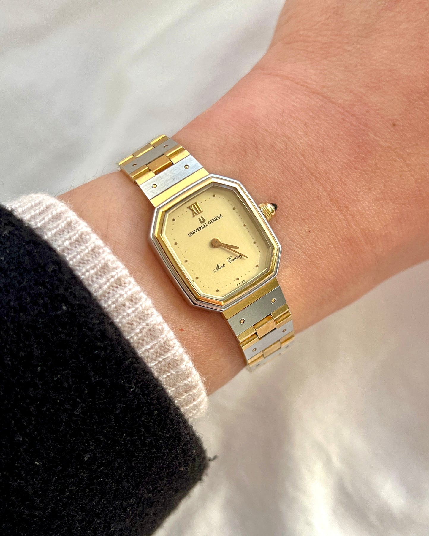 Universal Geneve Mark Century Two Tone Women’s Watch