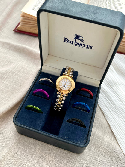 Burberrys Ladies' Watch with Interchangeable Bezels