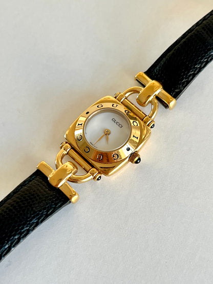 Gucci Horsebit Women's Watch White Dial 6300L