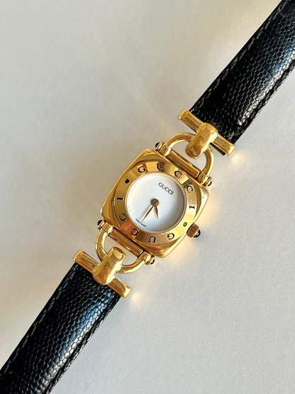 Gucci Horsebit Women's Watch White Dial 6300L