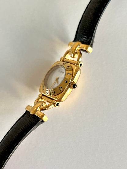 Gucci Horsebit Women's Watch White Dial 6300L