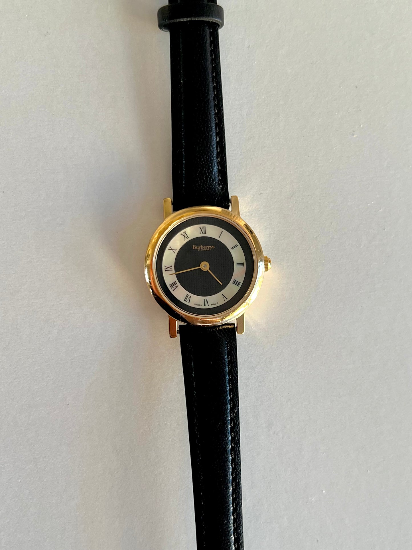 Burberry Black Check Dial Women's Watch