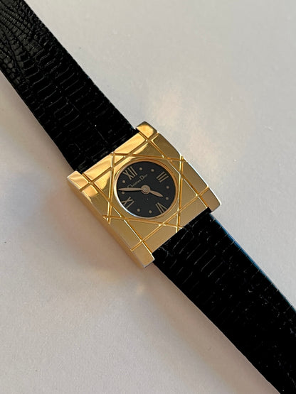 Christian Dior Cannage Gold Women’s Watch