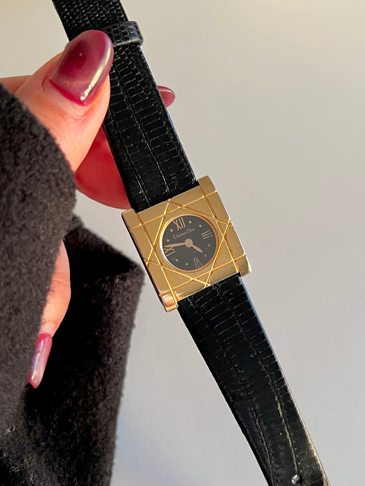 Christian Dior Cannage Gold Women’s Watch