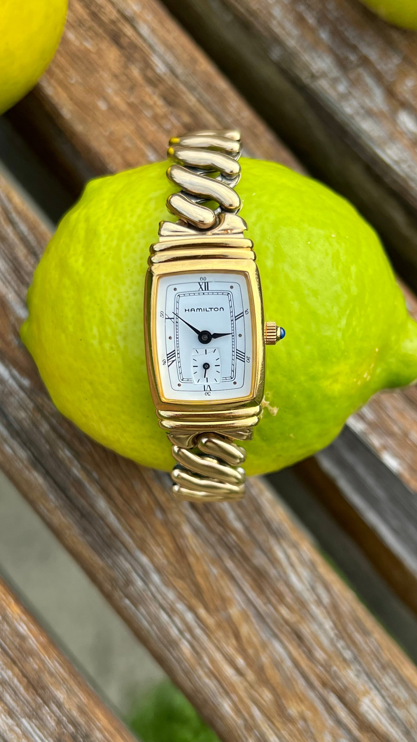 Hamilton Benton Gold Deco Women’s Watch