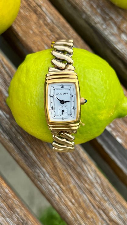 Hamilton Benton Gold Deco Women’s Watch