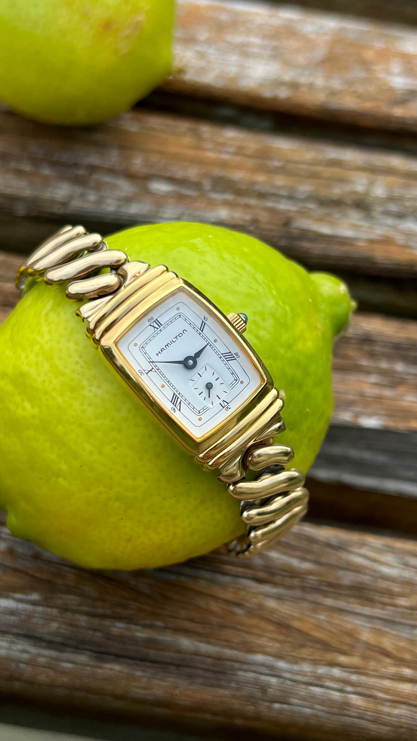 Hamilton Benton Gold Deco Women’s Watch