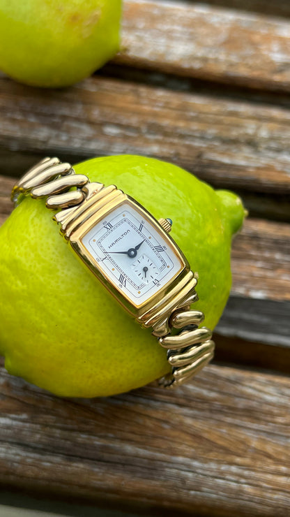 Hamilton Benton Gold Deco Women’s Watch