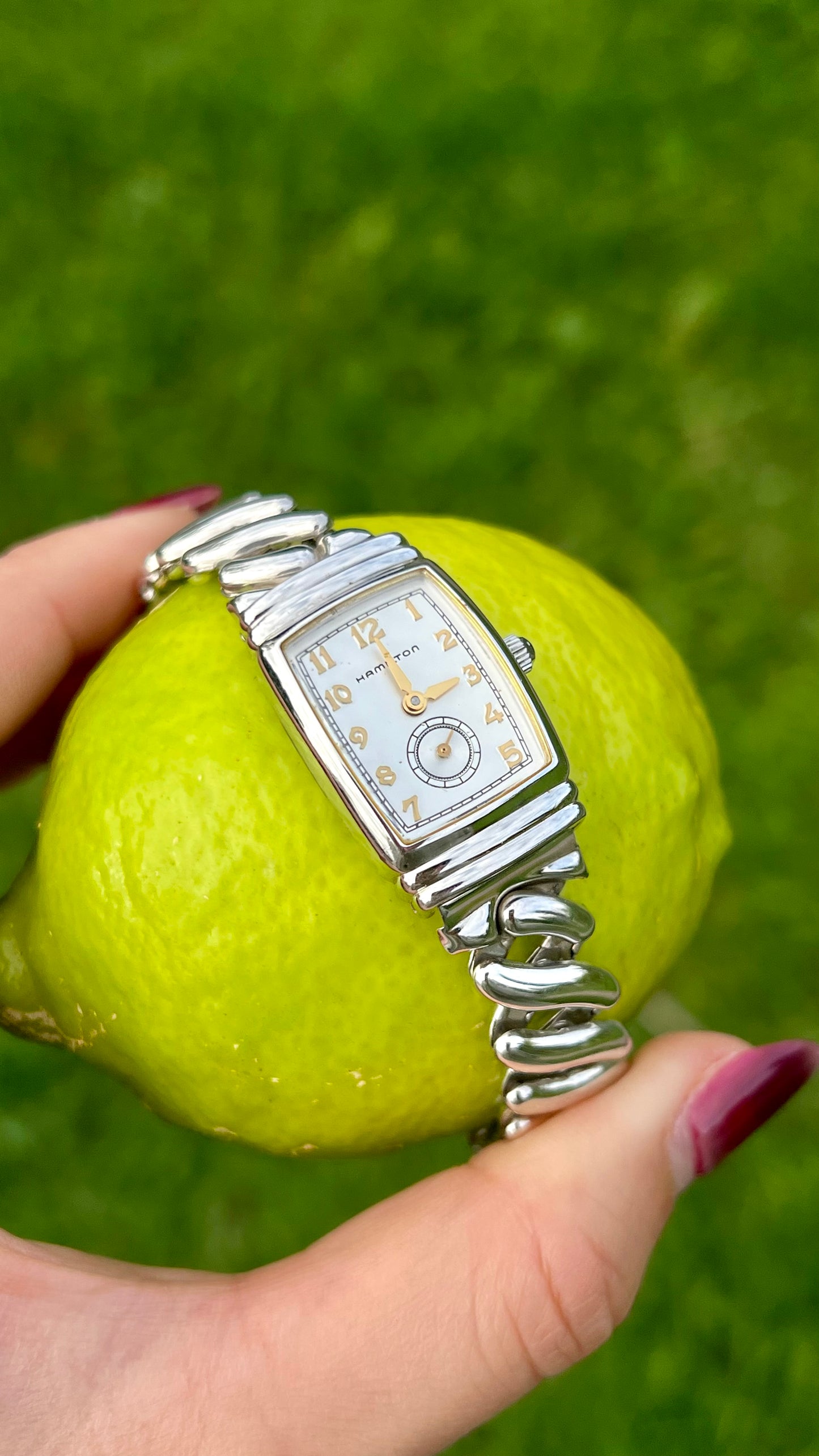 Hamilton Benton Silver Deco Women’s Watch