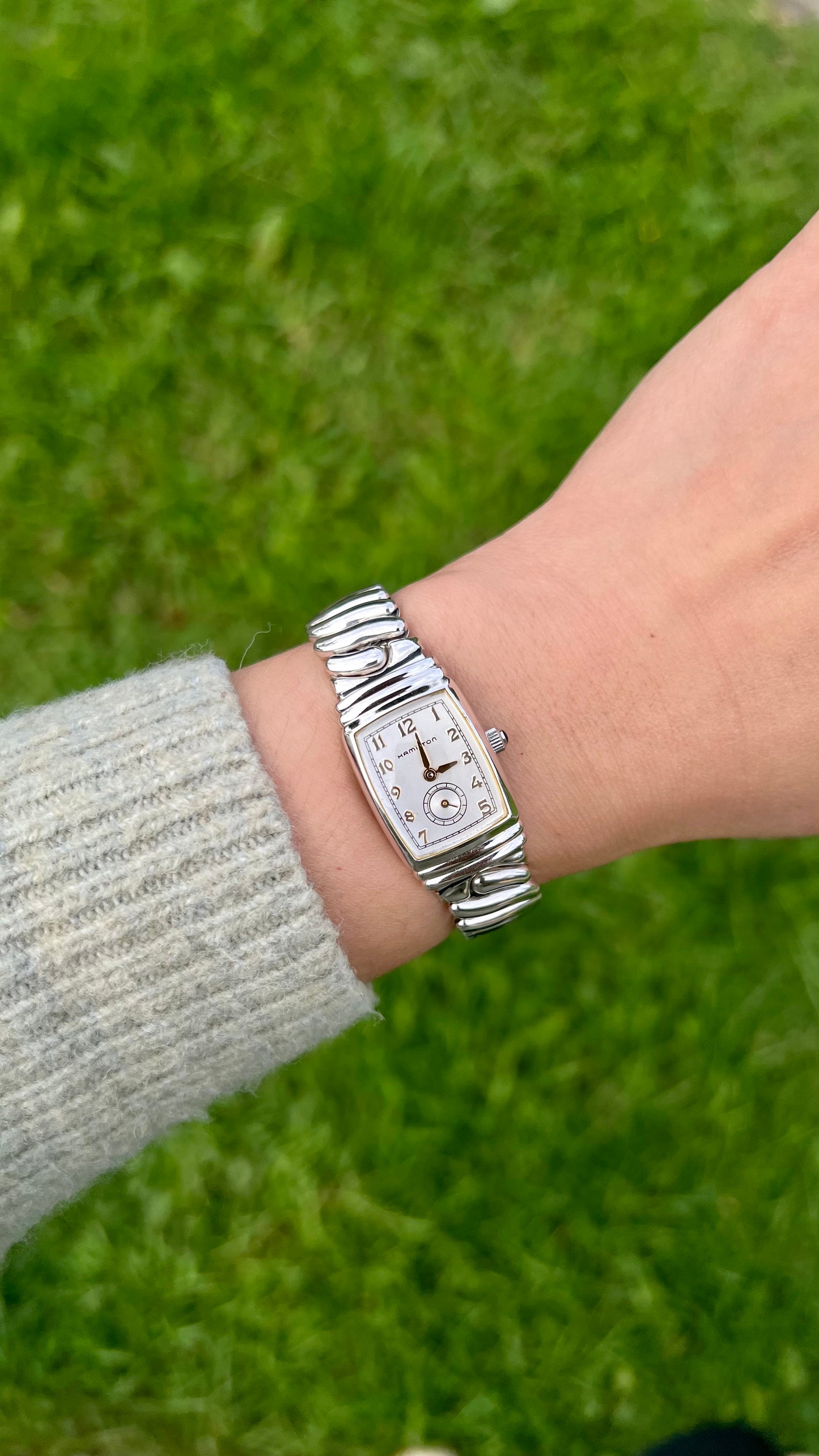 Hamilton Benton Silver Deco Women’s Watch