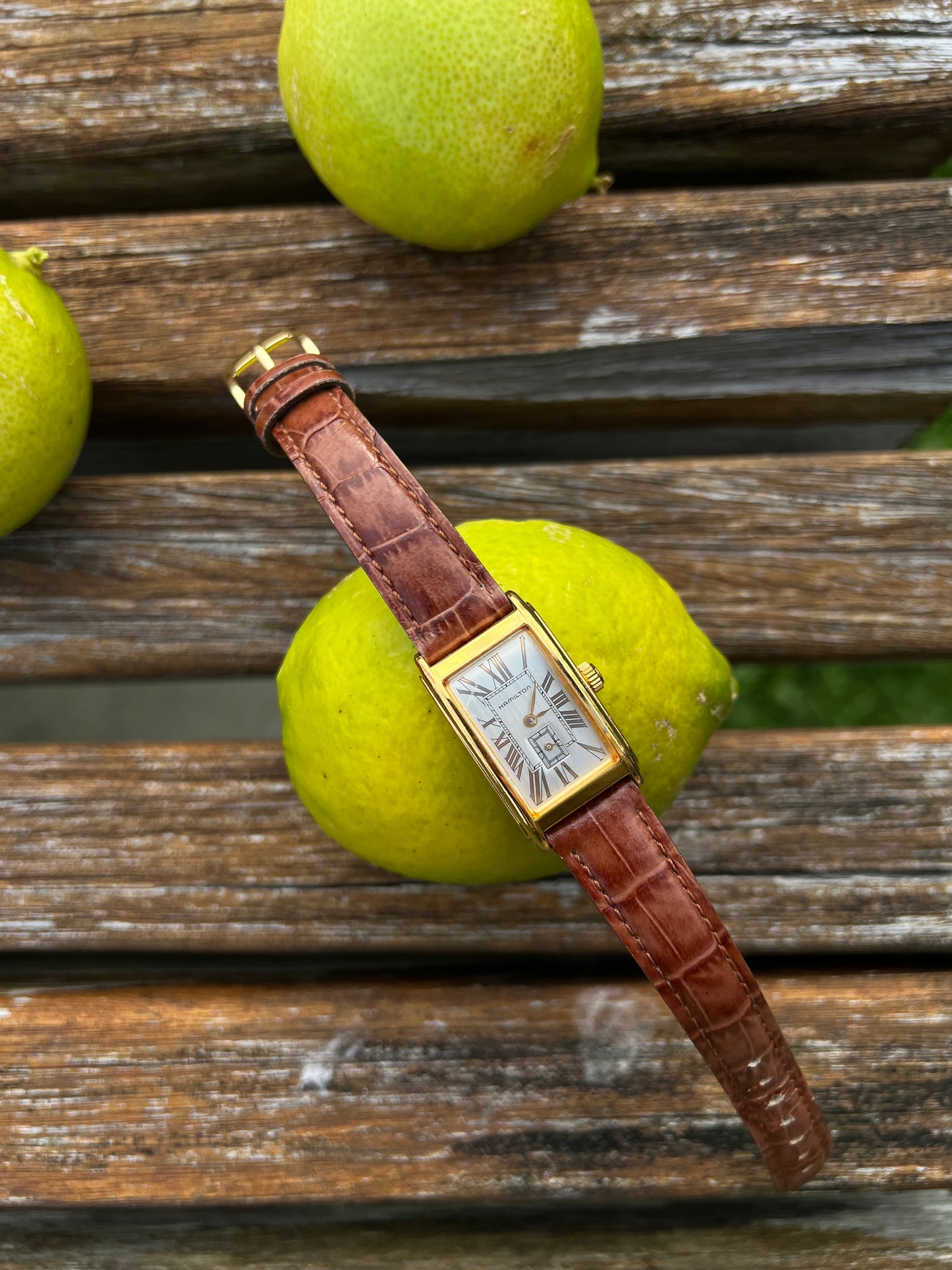 Hamilton Ardmore Gold Art Deco Women’s Watch