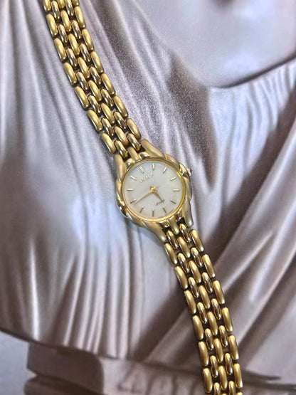 Citizen Exceed Gold Floral Case Women’s Watch