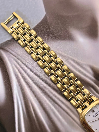 Longines Gold Draped Link Women’s Watch