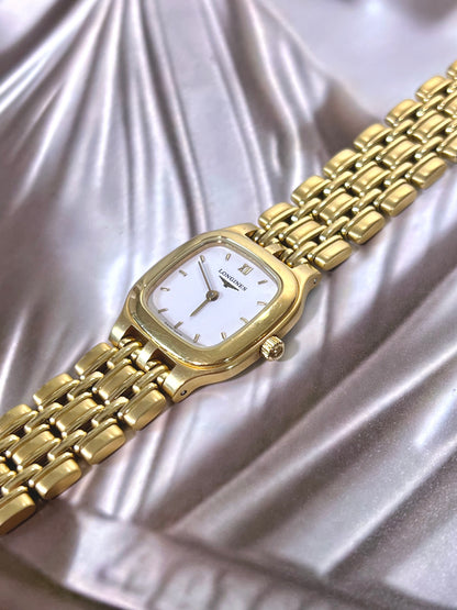 Longines Gold Draped Link Women’s Watch