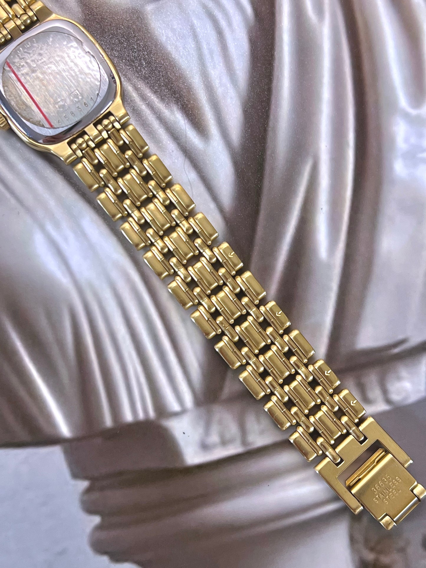 Longines Gold Draped Link Women’s Watch
