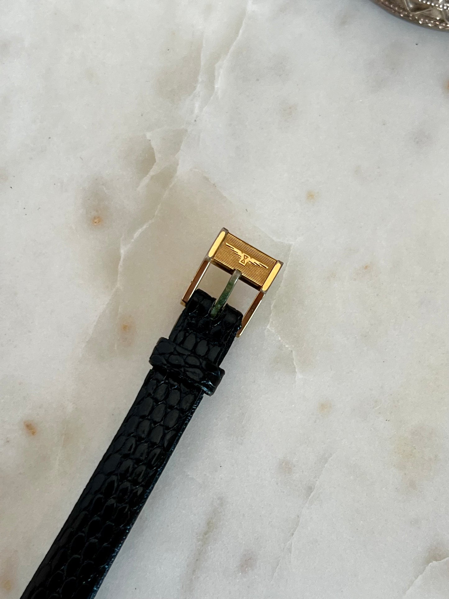 Longines Gold Tone Round Women's Watch with Golden Dial