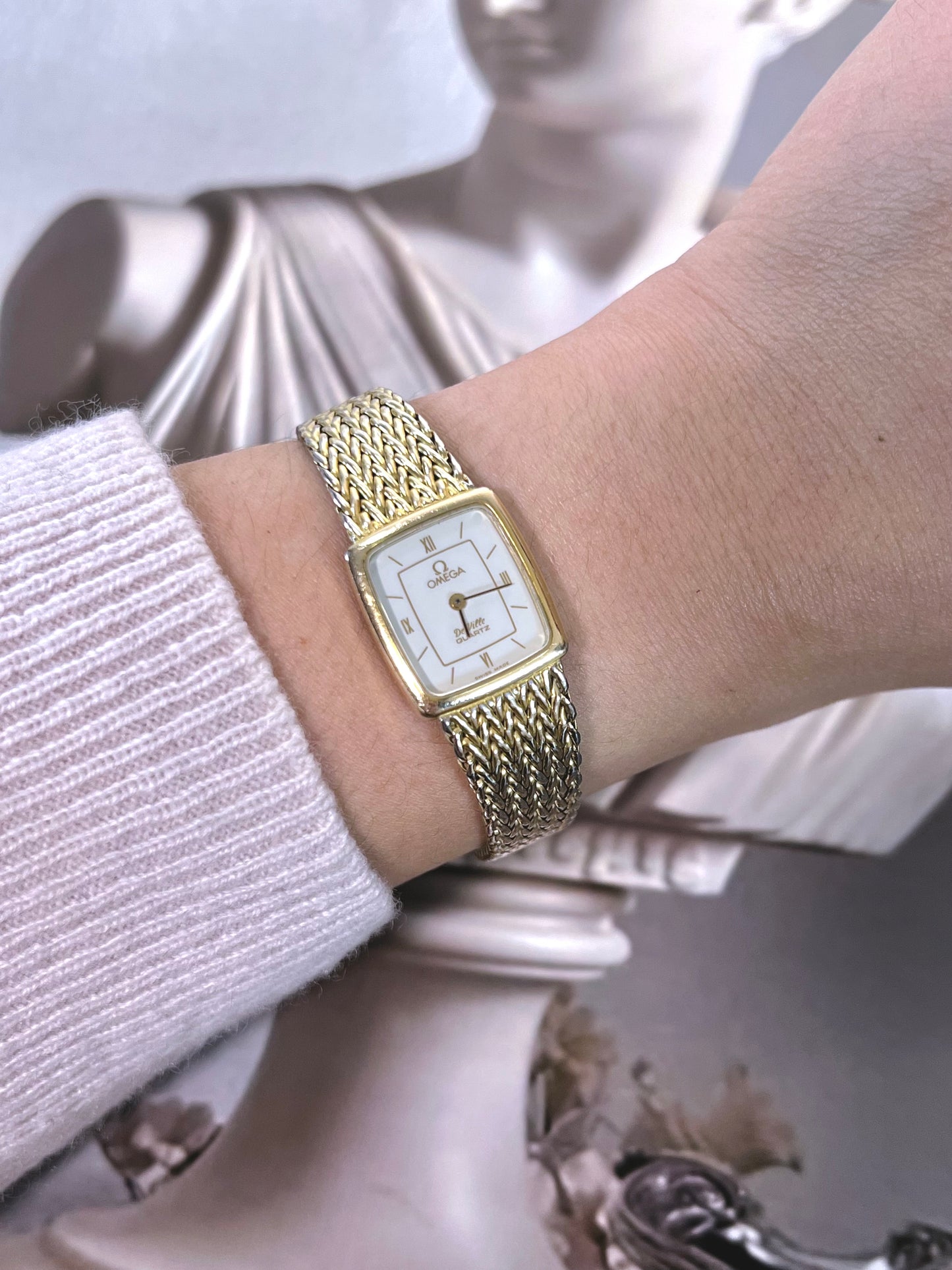 Omega De Ville Gold Bracelet Women’s Watch