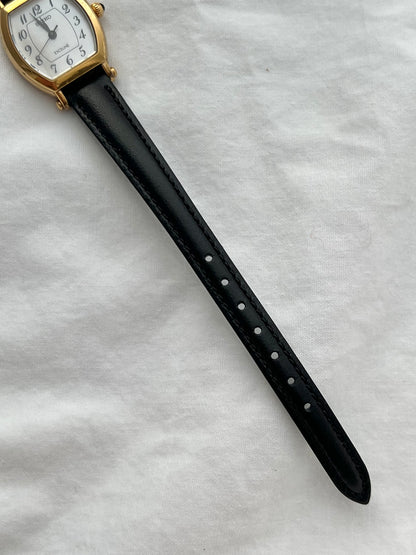 Seiko Exceline Mother of Pearl Tonneau Women’s Watch