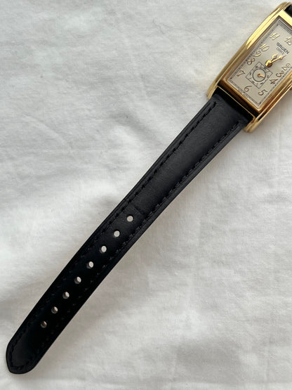 Gruen Curvex Gold Rectangular Small Seconds Women’s Watch