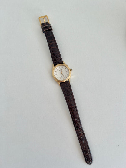 Seiko Exceline Gold Round Women’s Watch