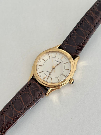 Seiko Exceline Gold Round Women’s Watch