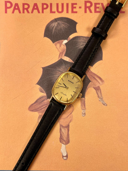 Rado Silhouette Ladies Watch in Brushed Gold