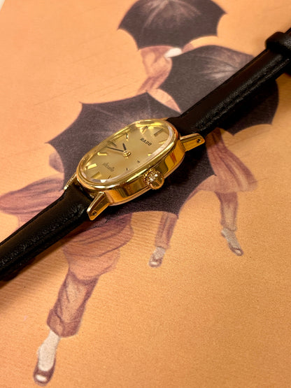 Rado Silhouette Ladies Watch in Brushed Gold