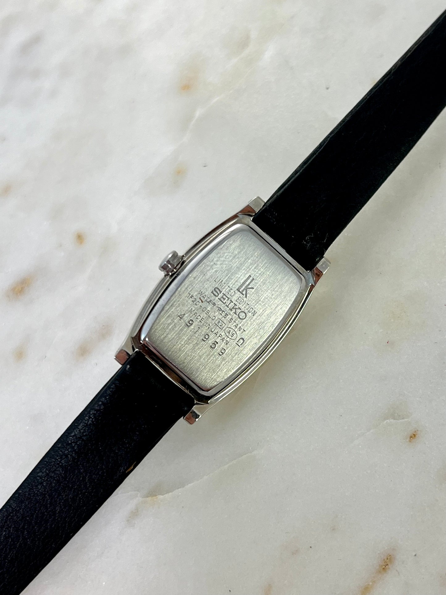 Seiko Lukia Tonneau Women's Watch with Diamond Set Bezel