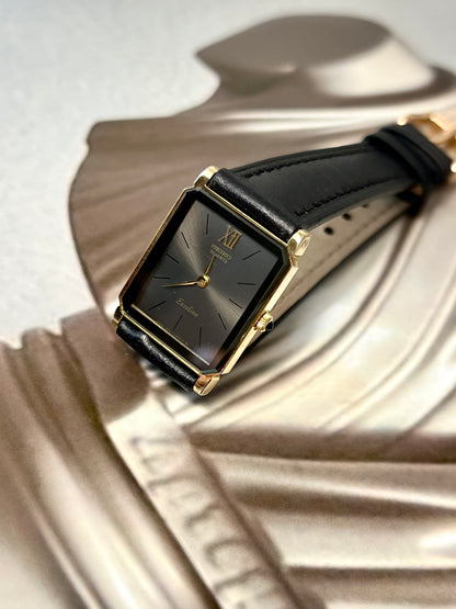 Seiko Exceline Black Mirror Dial Women’s Watch