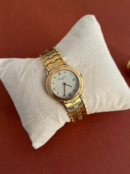 Christian Dior Monogram Sculpted Bracelet Women’s Watch