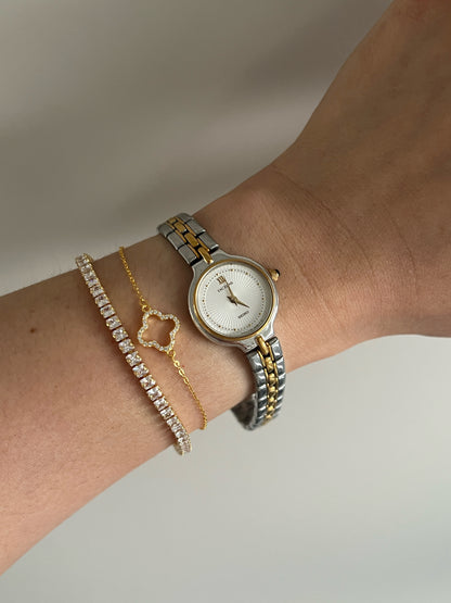 Seiko Exceline Woman's Watch with Sunburst Dial