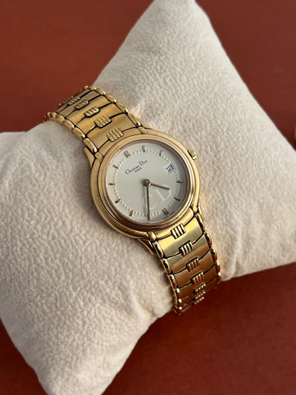 Christian Dior Monogram Sculpted Bracelet Women’s Watch