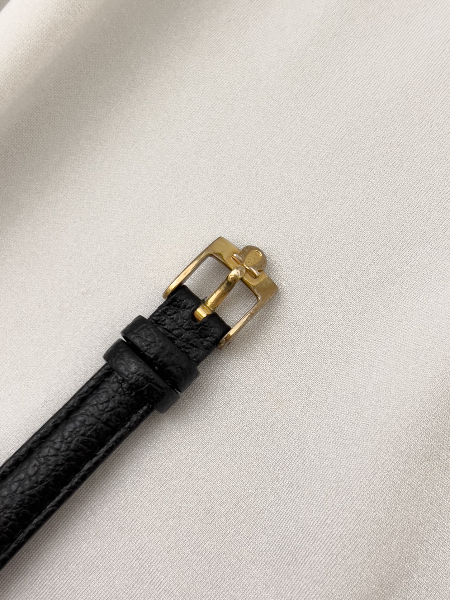 Omega De Ville Gold Toned Square Woman's Watch
