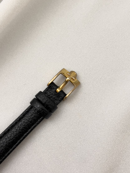 Omega De Ville Gold Toned Square Woman's Watch