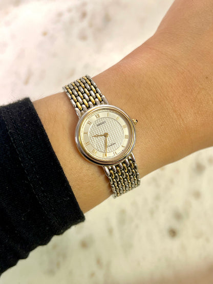 Seiko Exceline Two Tone Roman Dial Womens Watch