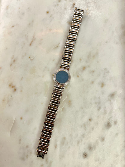 Seiko Phoenix Two Tone Women's Watch with Gold Textured Dial