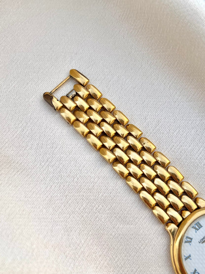 Longines Flagship Textured Dial Gold Bracelet Women’s Watch