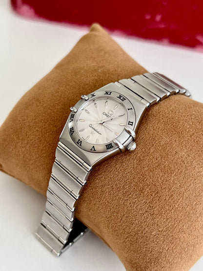 Omega Constellation Mini Guilloche Dial Women's Watch