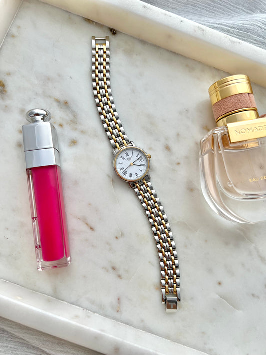 Tissot T-Classic Desire Date Women's Watch in Two Tone