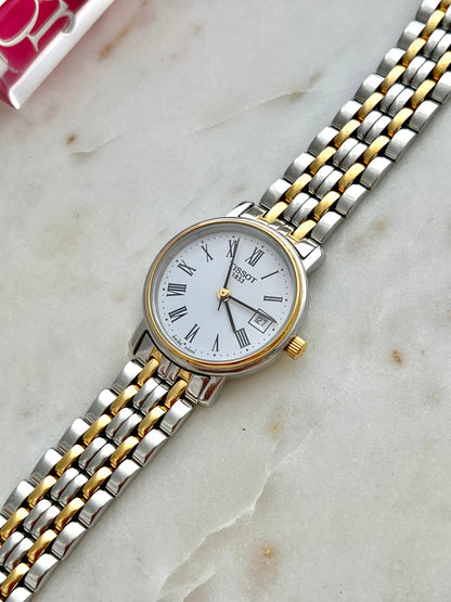 Tissot T-Classic Desire Date Women's Watch in Two Tone