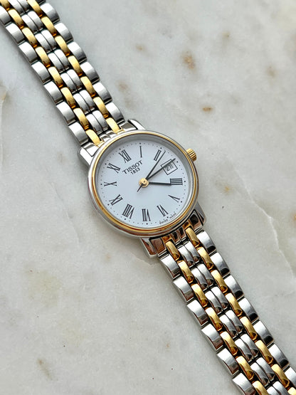 Tissot T-Classic Desire Date Women's Watch in Two Tone