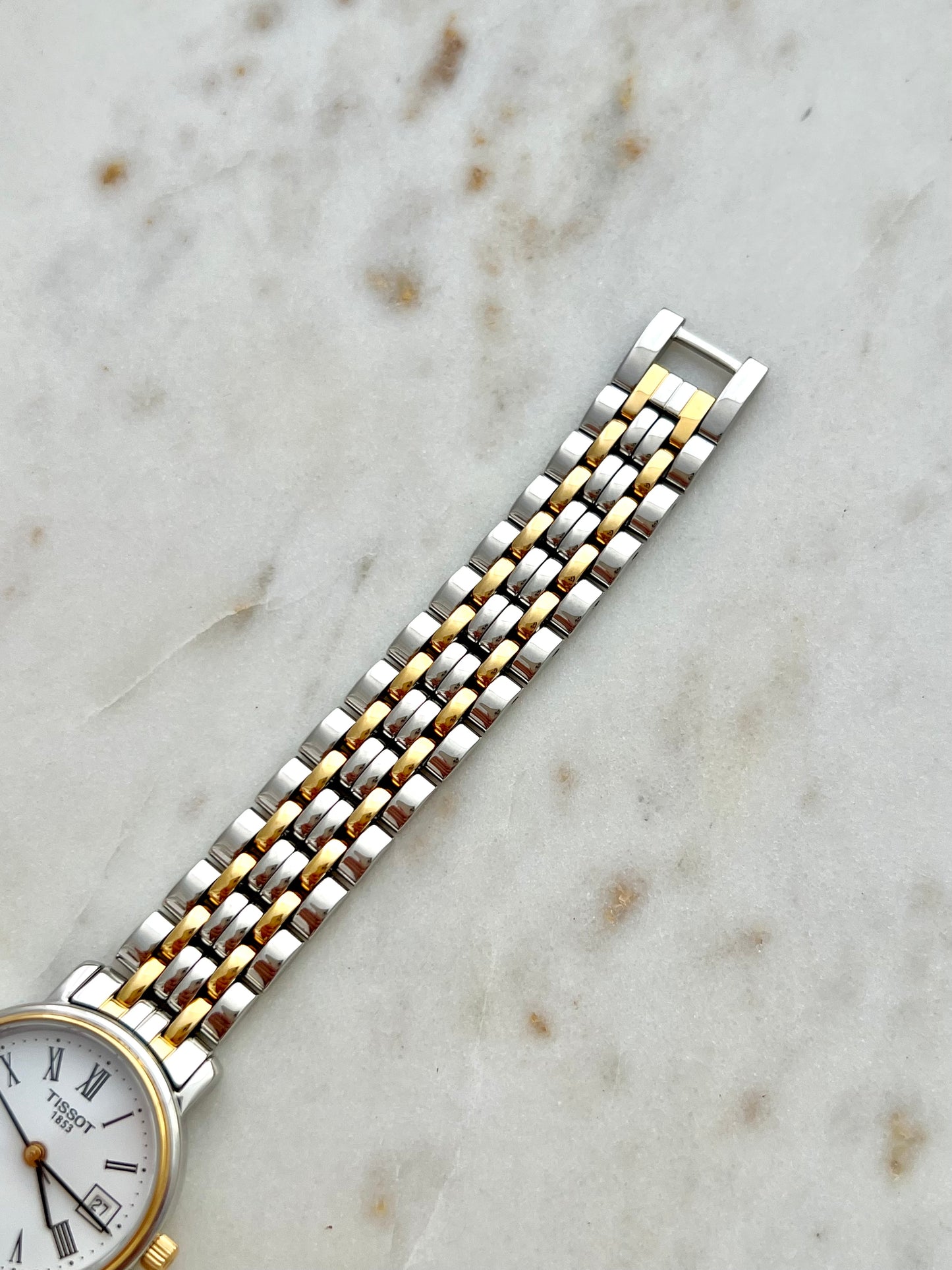 Tissot T-Classic Desire Date Women's Watch in Two Tone