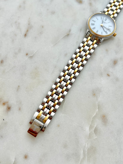 Tissot T-Classic Desire Date Women's Watch in Two Tone
