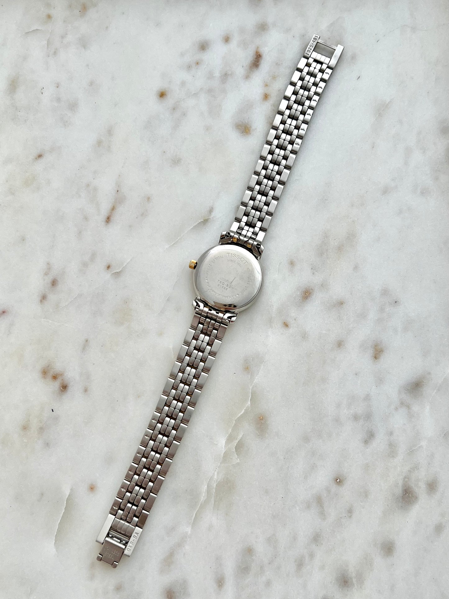 Tissot T-Classic Desire Date Women's Watch in Two Tone