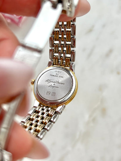 Longines "Les Grandes Classiques" Two Tone Woman's Watch Roman Dial