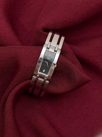 Seiko Lassale Bangle Woman's Watch with Charcoal Dial