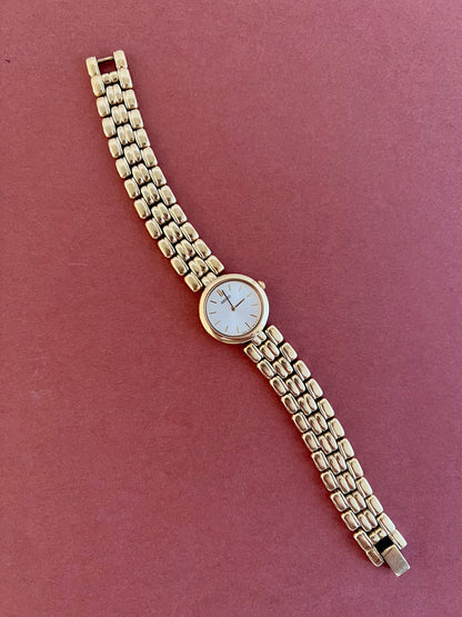 Seiko Gold Bracelet Cream Dial Women’s Watch