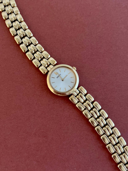 Seiko Gold Bracelet Cream Dial Women’s Watch