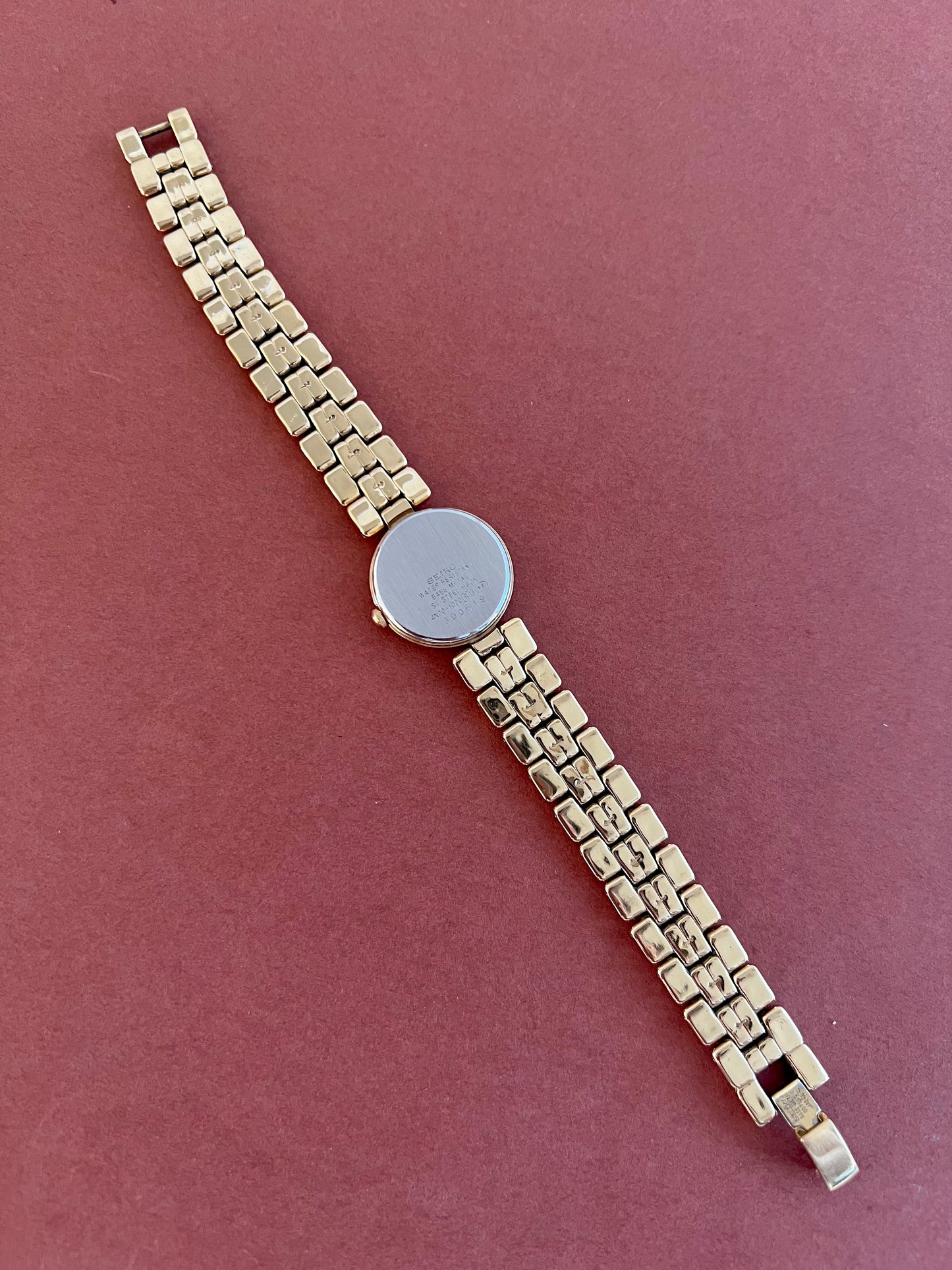 Seiko Gold Bracelet Cream Dial Women’s Watch