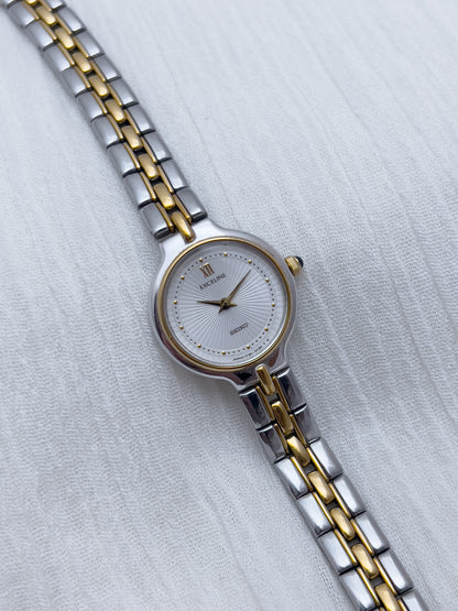 Seiko Exceline Woman's Watch with Sunburst Dial
